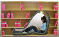 Bibliotheque insolite originale
